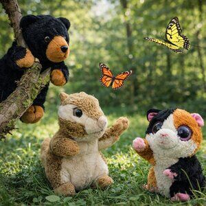 Bundle of 3 Plush Toys – Wild Republic & TY Beanie Boo